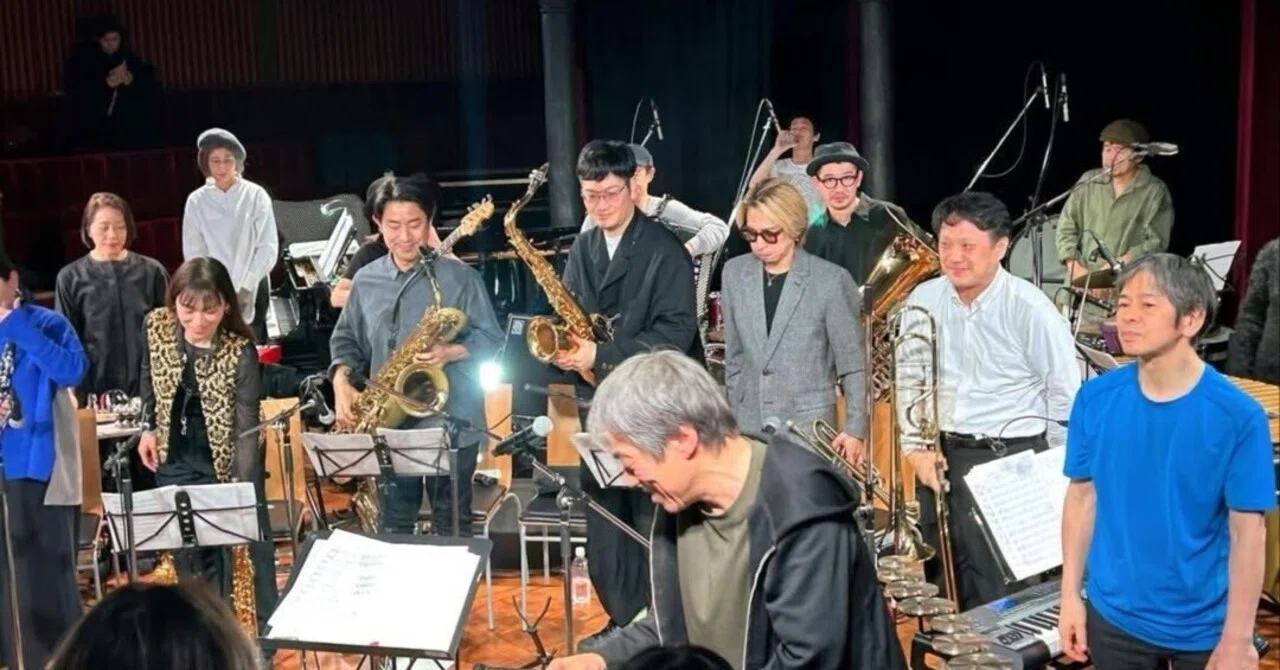 大友良英スペシャル・ビッグバンド「そらとみらいと」リリース｜中川ヨウ