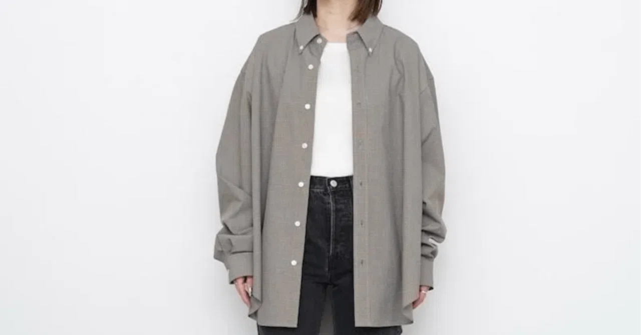 THE SHINZONE】エッセンシャルのニューカラーMINI CHECK DADDY SHIRT 