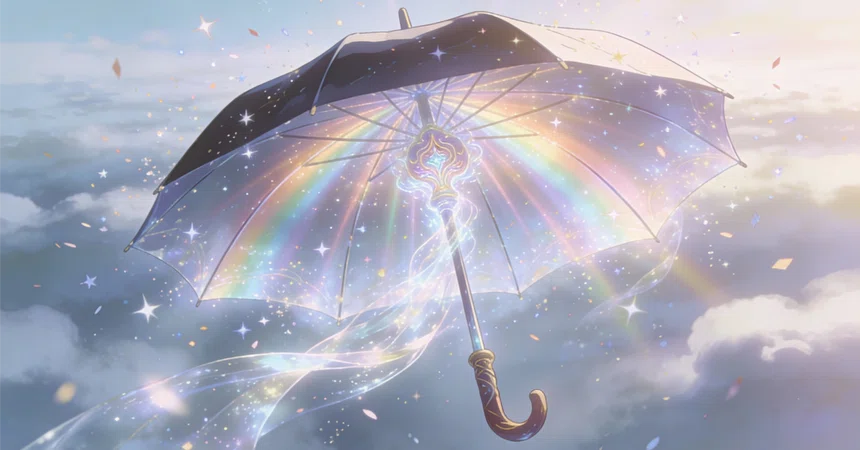 Magic Essence Background The Magic Resides in the Moment the Umbrella Opens|Shinichi Sakura