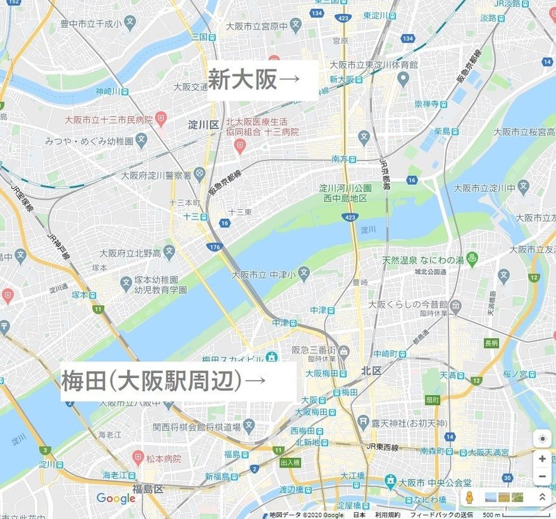 不便 新大阪駅はなぜ大阪駅から離れた場所に設置されているのか 浅川竜二g A Note