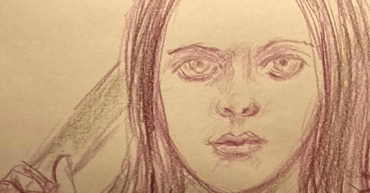 色鉛筆画0127｜エカレエリ@詩-絵-自主制作