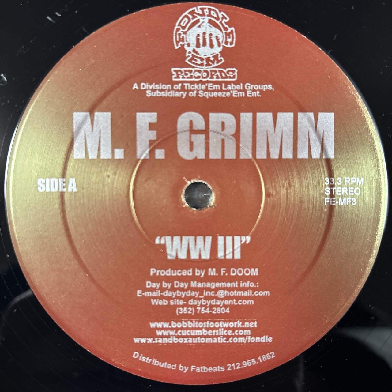 MF Grimm / Scars & Memories｜HIP HOP JUNKIEEES