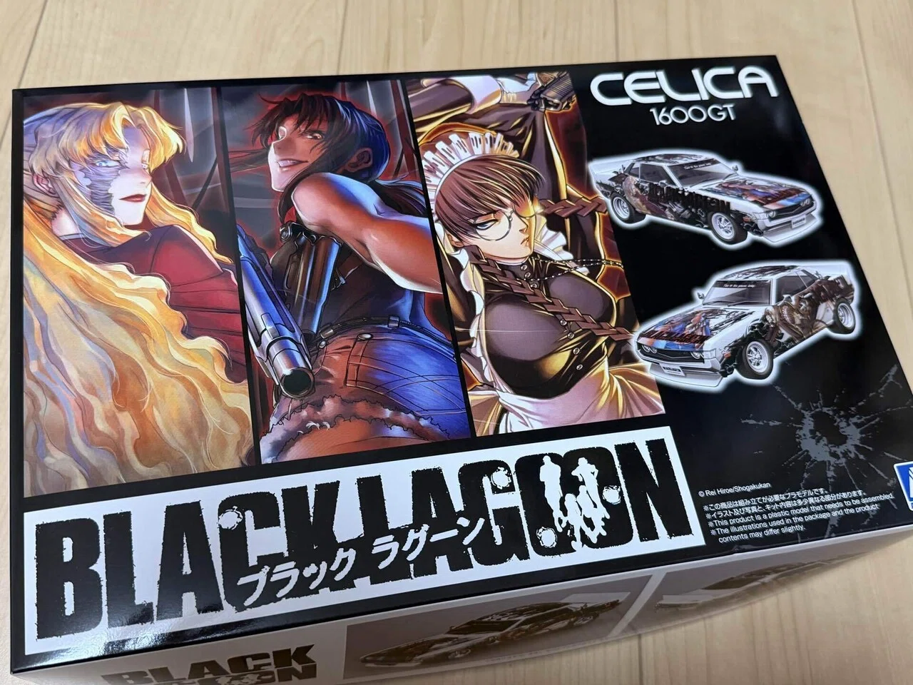 異色の痛車（TA22セリカ withブラックラグーン）｜スイートネイル