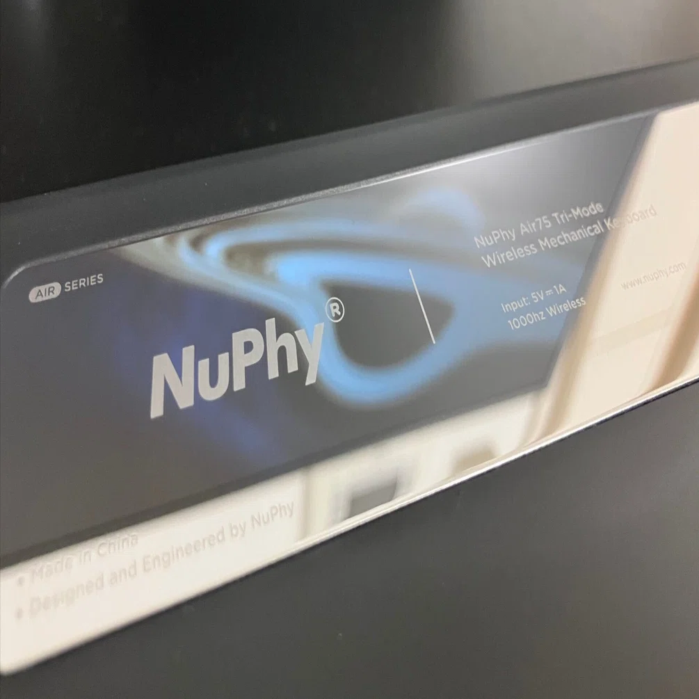 Nuphy Air75 V3 Blush Nano｜あんこ