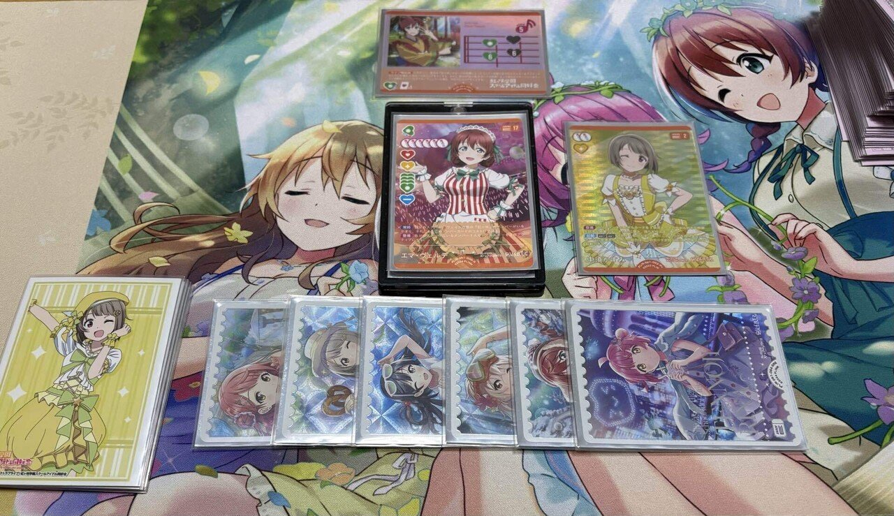 ラブカ】大阪ファンミ4-1！デッキ紹介！青緑Cara Tesoro編｜チャン