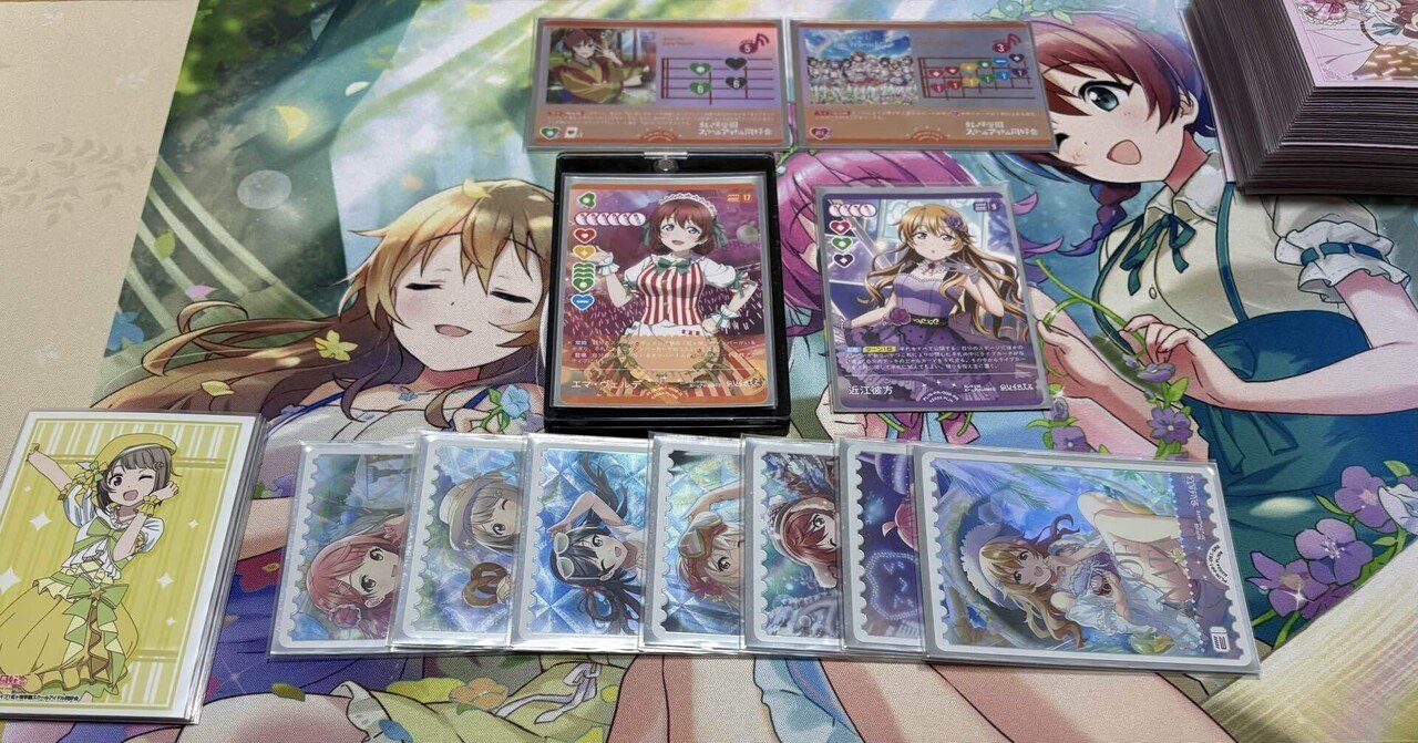 ラブカ】大阪ファンミ4-1！デッキ紹介！青緑Cara Tesoro編 ※2/23追記