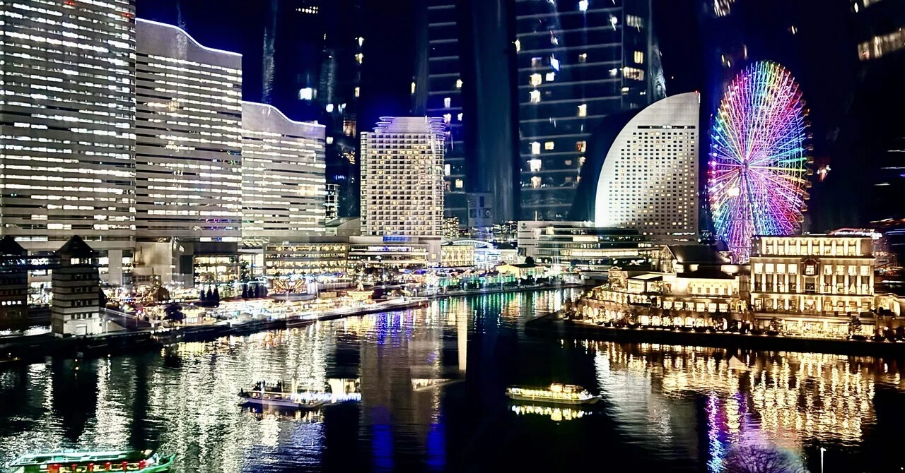 横浜の夜影 アートフレーム 限定版 光と影の芸術家たち”THE MOVEUM”～アートや夜景、横浜の魅力