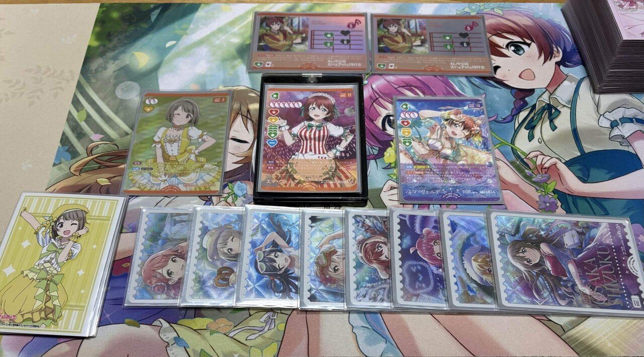 ラブカ】大阪ファンミ4-1！デッキ紹介！青緑Cara Tesoro編｜チャン