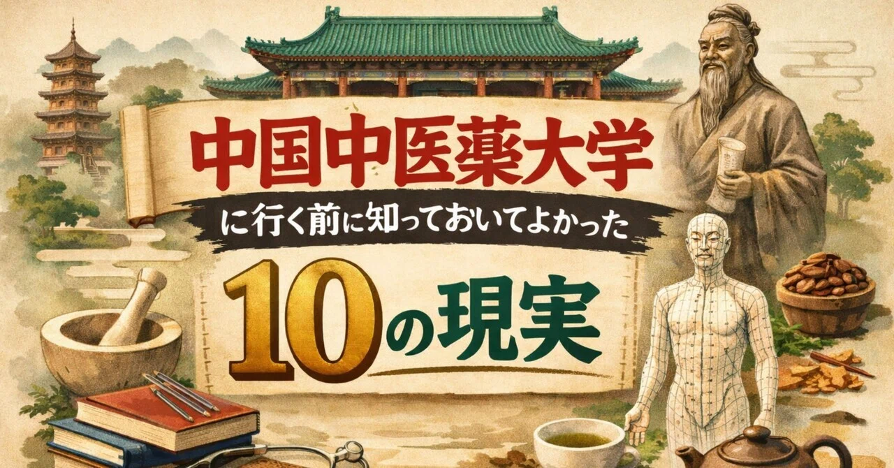 中国中医薬大学に行く前に知っておいてよかった10の現実｜トモコ@上海