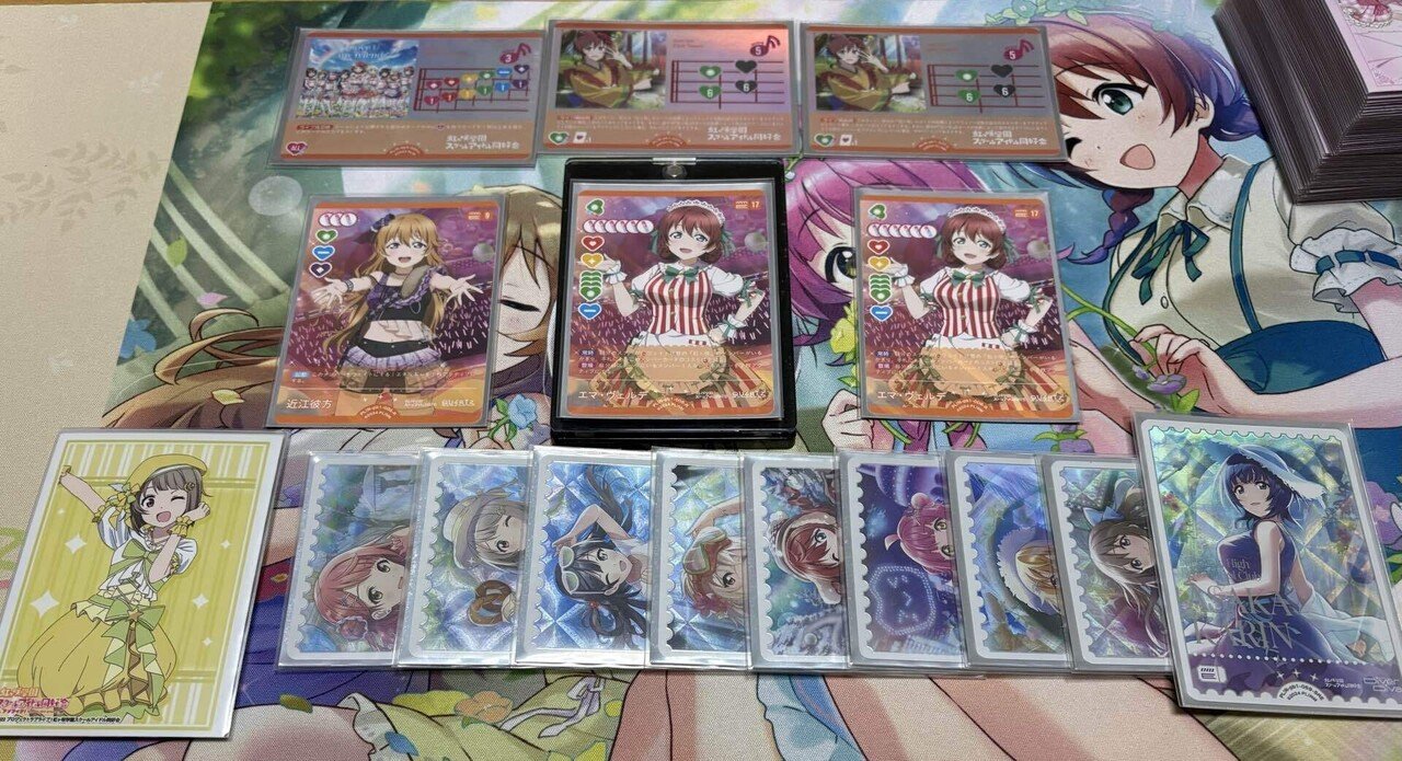 ラブカ】大阪ファンミ4-1！デッキ紹介！青緑Cara Tesoro編｜チャン