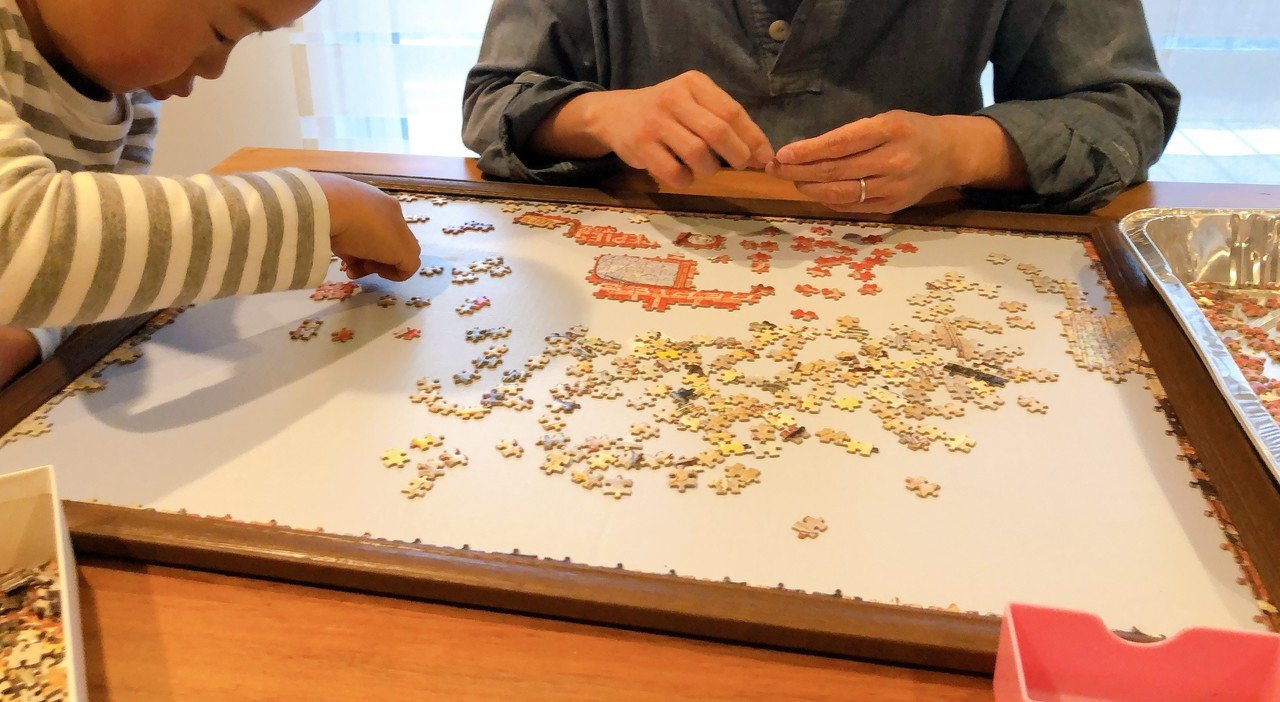 子どものジグソーパズルは何ピースがいい あいいろ 育休中の4児ママ Note 子どものジグソーパズルは何ピースがいい あいいろ 育休中の4児ママ Note