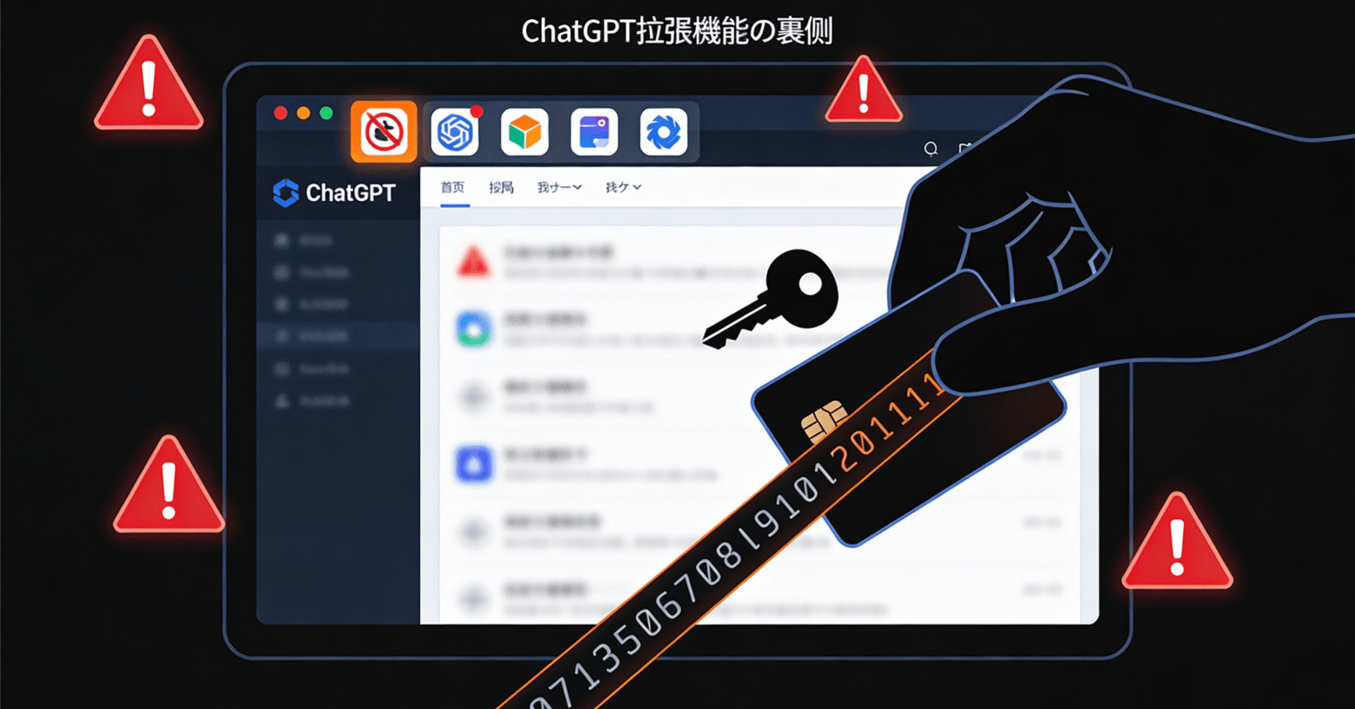 ChatGPT拡張機能16個がセッショントークンを窃取していた話と、「公式っぽさ」を信じすぎる危うさ｜だっく