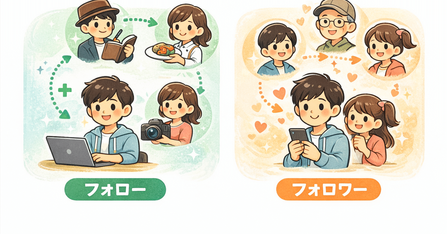 なぜかここ数日、フォロワー、フォローともに減少中😰｜hideto