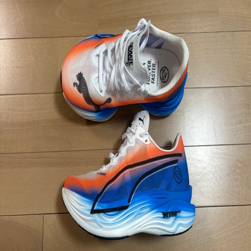 シューズレビュー】プーマ ディヴィエイト ニトロ エリート 3 EKIDEN