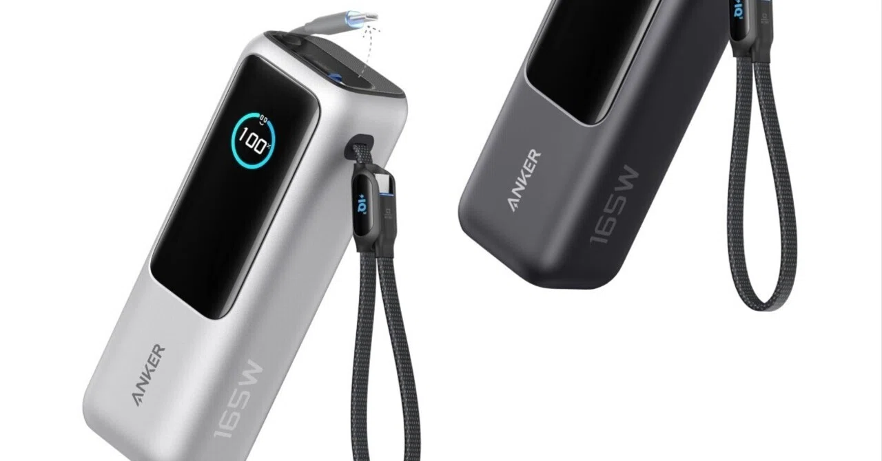 1台で全部いける】Anker 25000mAh・165W出力モバイルバッテリーが 1台で全部いける】Anker 25000mAh・165W出力モバイルバッテリーが
