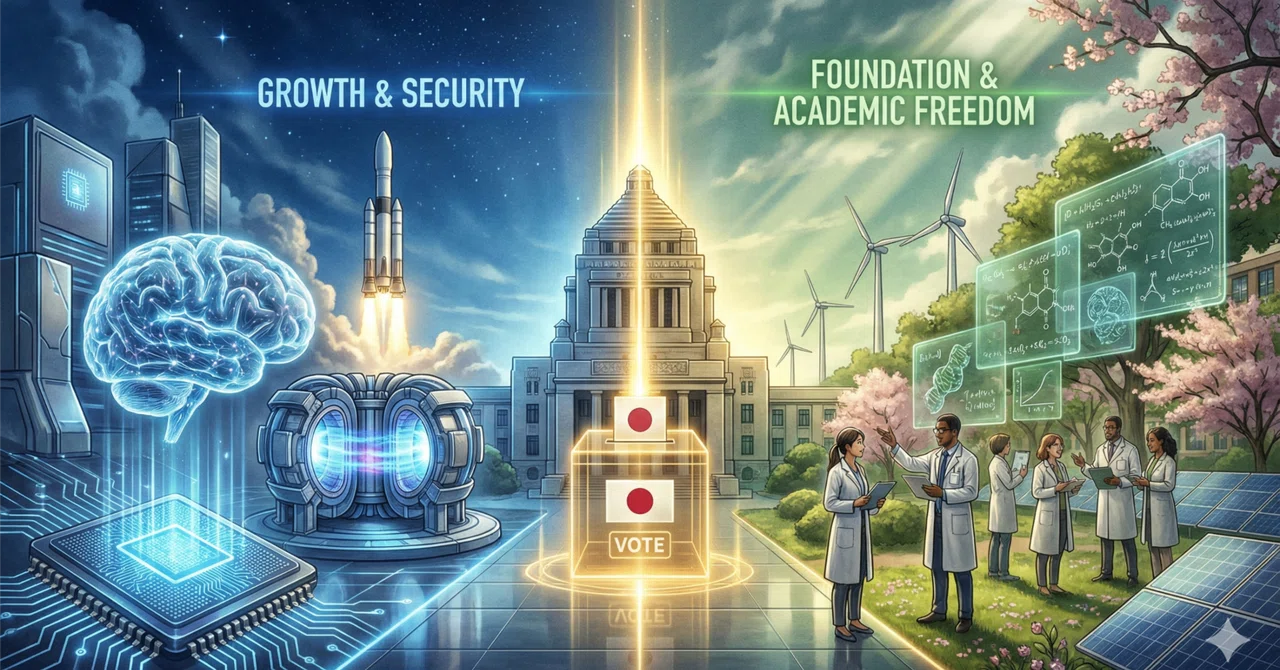 【2026衆院選】「AI・核融合」か「基礎研究・学問の自由」か。各党科学技術政策の違いを読み解く｜榎木英介/インディペンデント（インディ）病理 ...