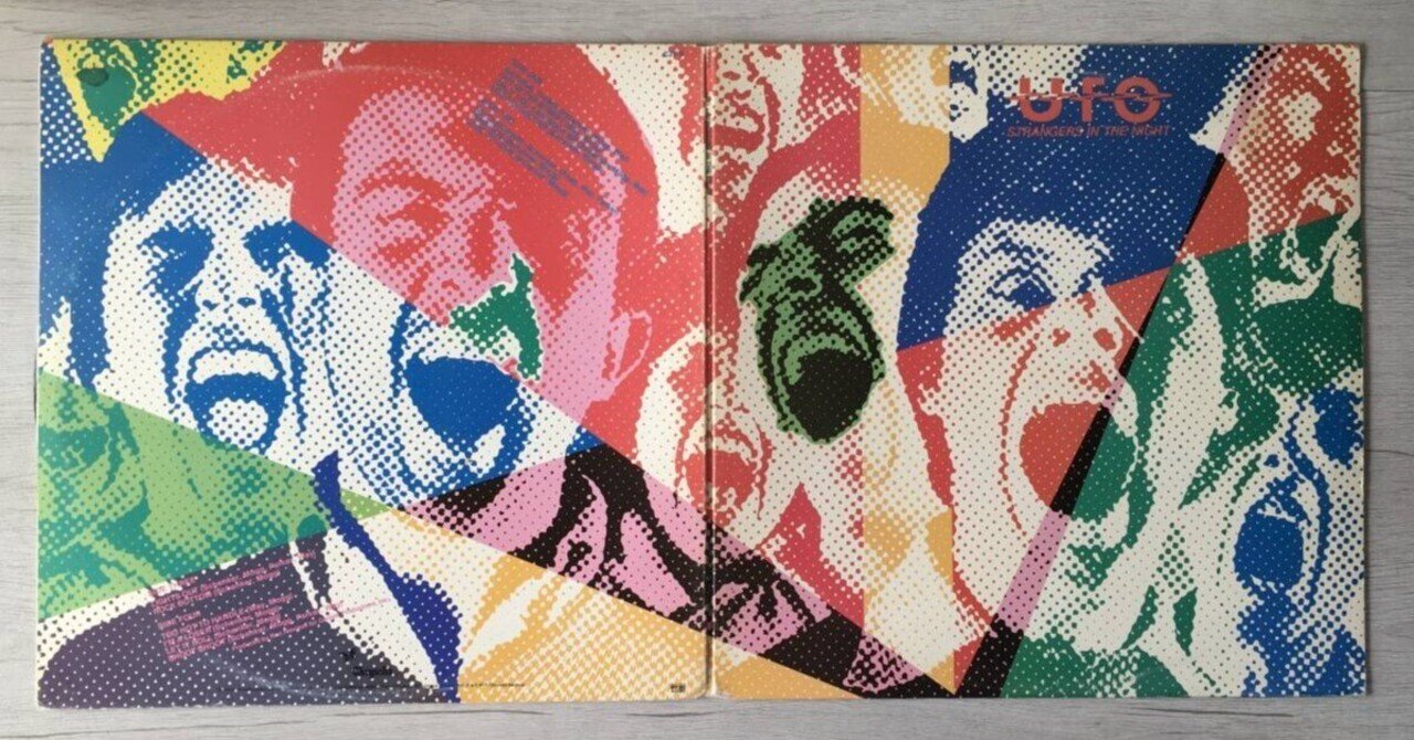 UFO『Strangers in the Night』ジャケットに浮かぶ「叫ぶ顔」は、誰な