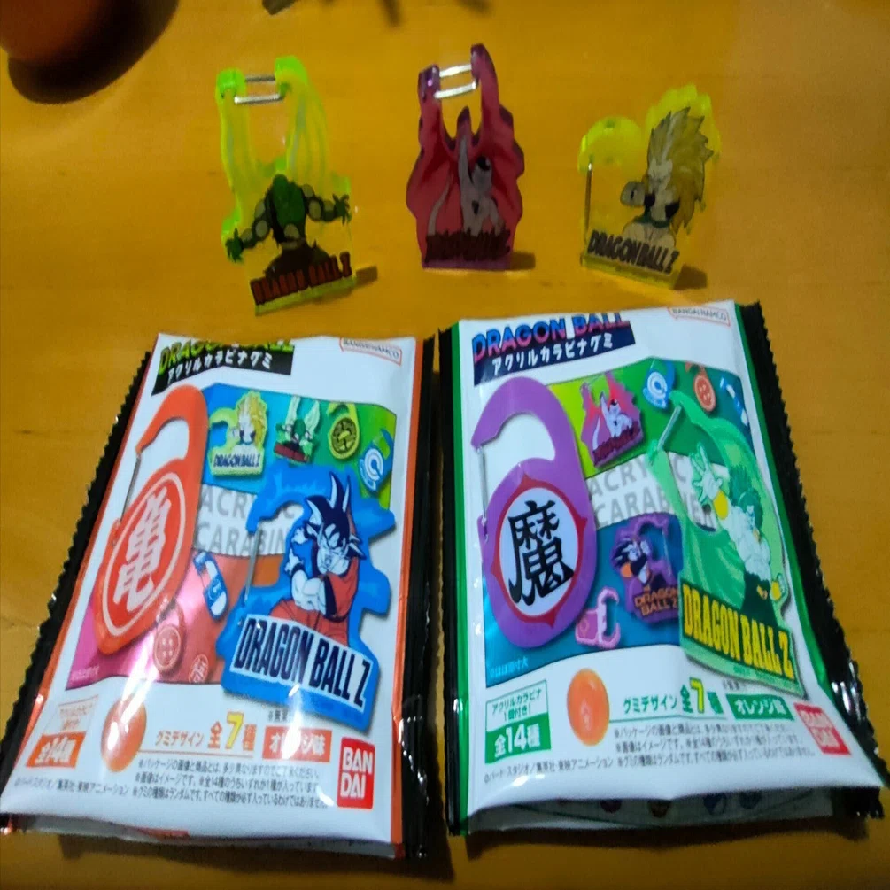 ドラゴンボール玩具菓子を買ってみた〜🎵 アクリル カラビナ グミ