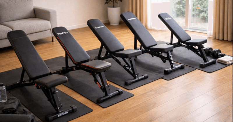 可変式ダンベルの“次の一手”はこれ。インクラインベンチ人気5選と