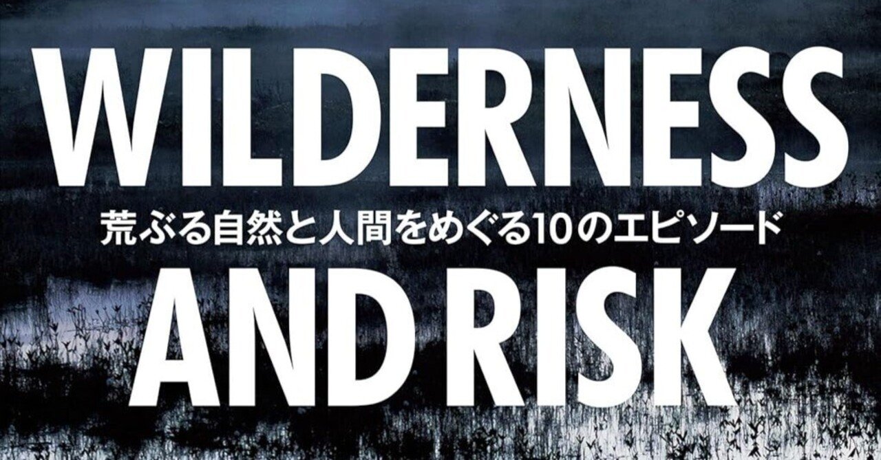WILDERNESS AND RISK』：荒ぶる自然と極限の人間心理を解剖する―リスク管理と実存的行動への手引｜Shota  Atago/愛宕翔太(Taisho/大将)