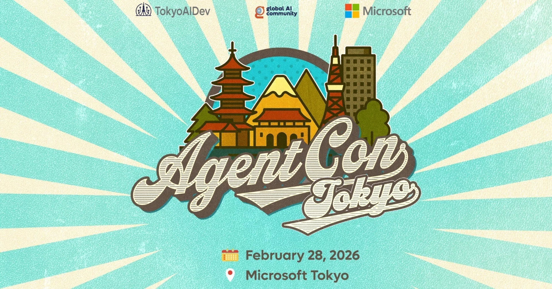2026 AI最前線】AgentCon - Tokyo 開催決定！Microsoft品川で体験する