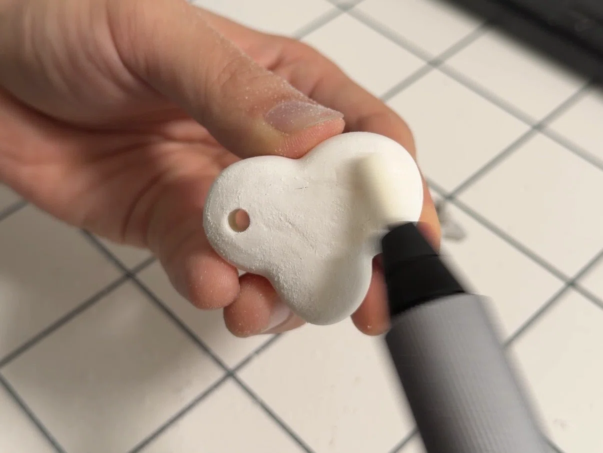 仕上げ作業〕3Dプリントしたものを「研磨」「塗装」「加工」してみて