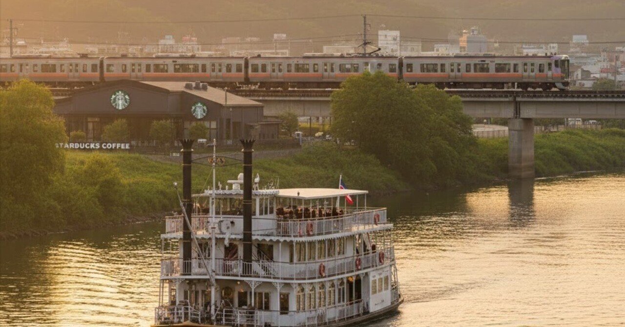 【#この駅がすき】東小金井とスタバと蒸気船マークトウェイン号とジブリ【雑談】｜とよとみのサムネイル画像