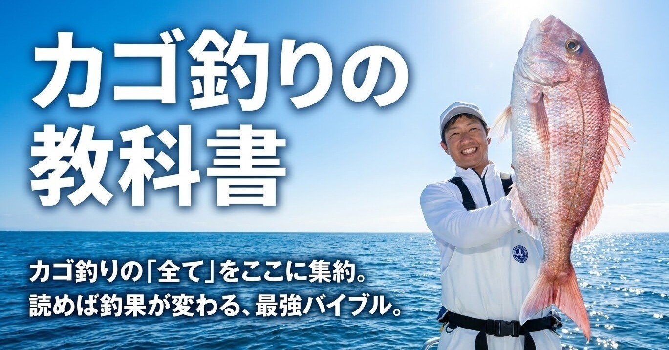 完全保存版】カゴ釣りの教科書｜遠投・ライト・道具・仕掛けの「正解