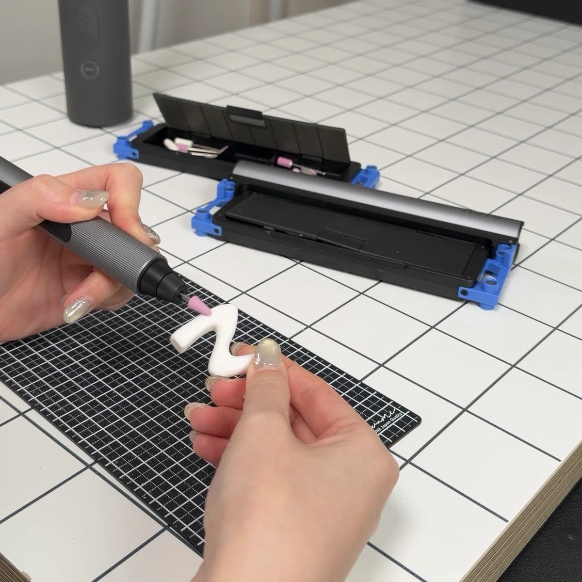 仕上げ作業〕3Dプリントしたものを「研磨」「塗装」「加工」してみて
