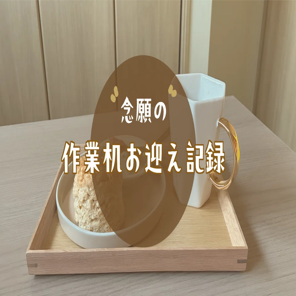 作業机の設置｜ニトリ｜プレフェ｜趣味｜クロスステッチ｜刺繍｜収納 