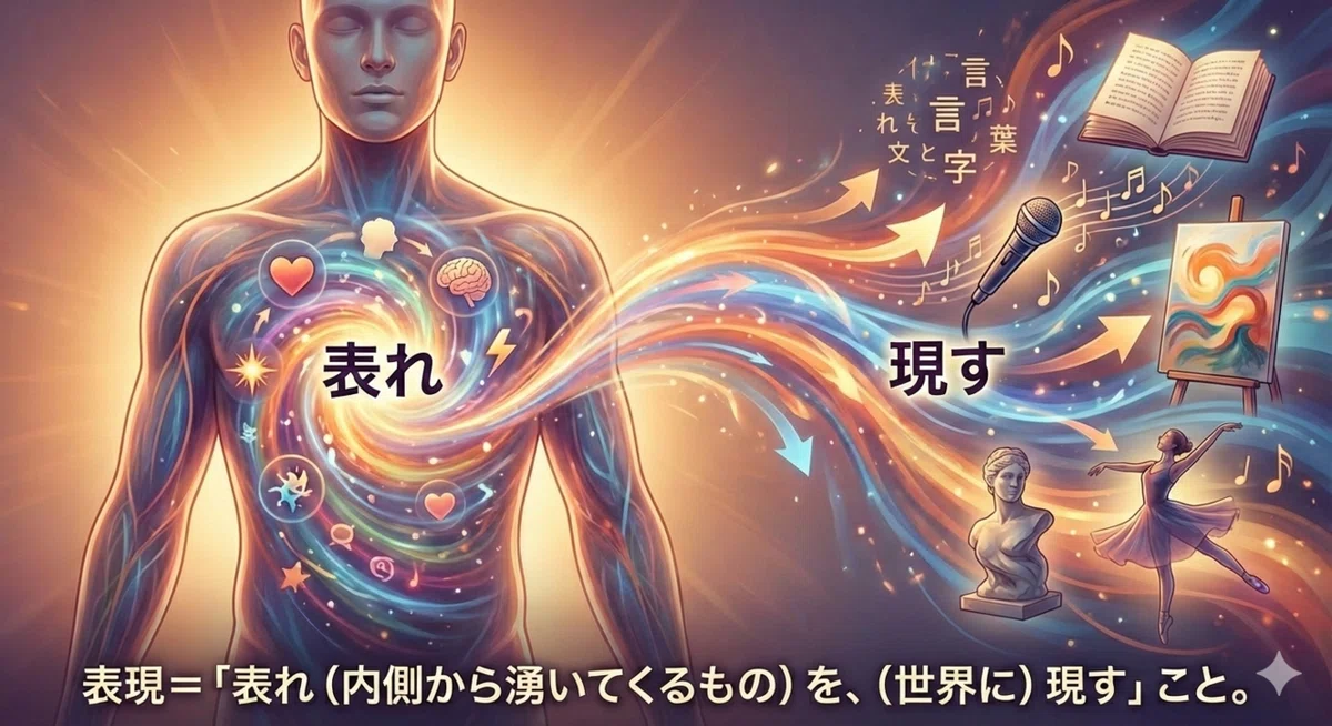 「表現」ってことばの本質はこれなんじゃ|とんでもなく全開で生きる研究所|ゆみ