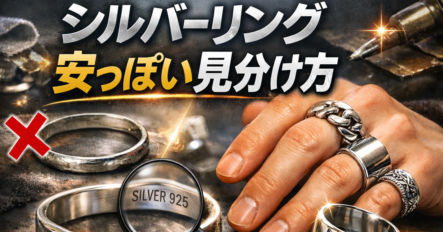 シルバーリングの『安っぽい』見分け方｜BigPAPA14factory