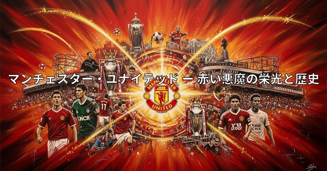 マンチェスター・ユナイテッド ー 赤い悪魔の栄光と歴史｜ワーディー