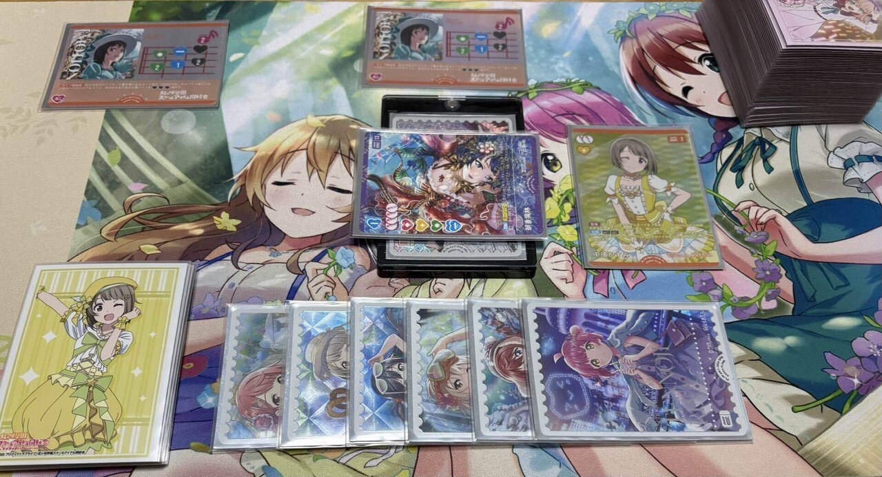 ラブカ】大阪ファンミ4-1！デッキ紹介！青緑Cara Tesoro編 ※2/23追記