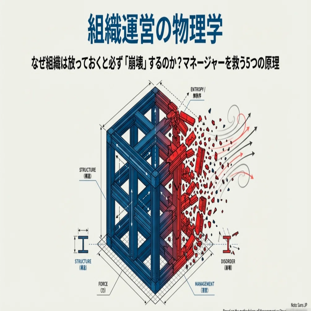 Managing Under Entropy：組織運営の5つの物理法則｜中村俊一/SALESCORE