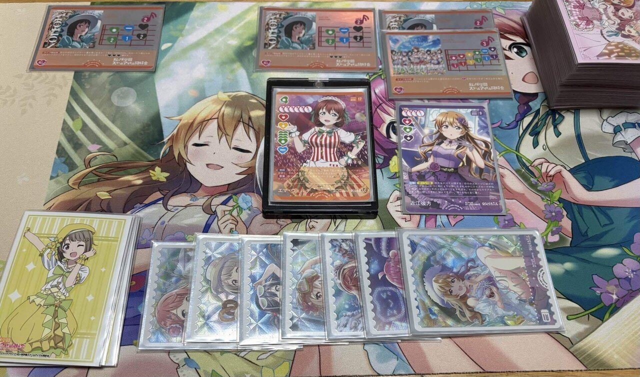 ラブカ】大阪ファンミ4-1！デッキ紹介！青緑Cara Tesoro編 ※2/23追記