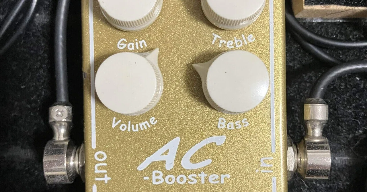 Xotic AC Booster｜コンペーa.k.a.KEIOH