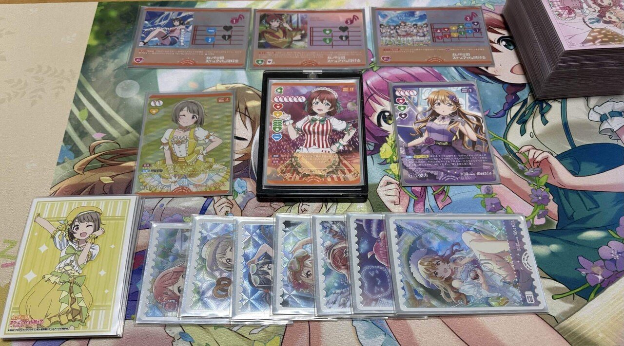 ラブカ】大阪ファンミ4-1！デッキ紹介！青緑Cara Tesoro編 ※2/23追記