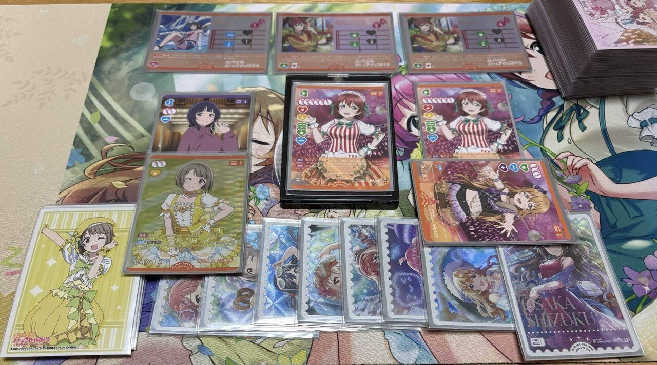 ラブカ】大阪ファンミ4-1！デッキ紹介！青緑Cara Tesoro編 ※2/23追記