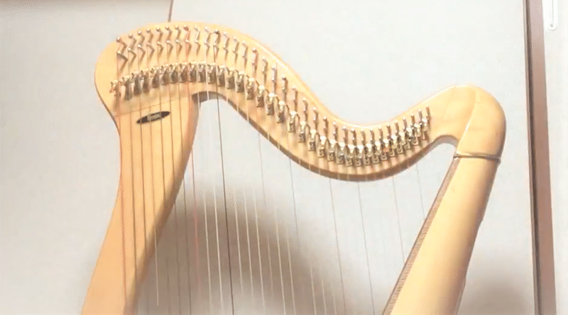 ハープ語り 3 レバーハープ アイリッシュハープ って ヒロノ Note