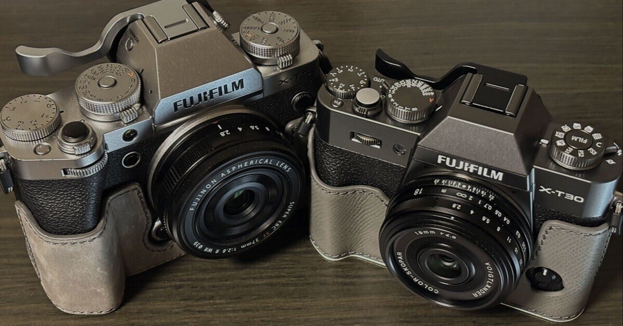 小さすぎるX-T30III を持ちやすく（ハーフケース、サムレスト、ソフト