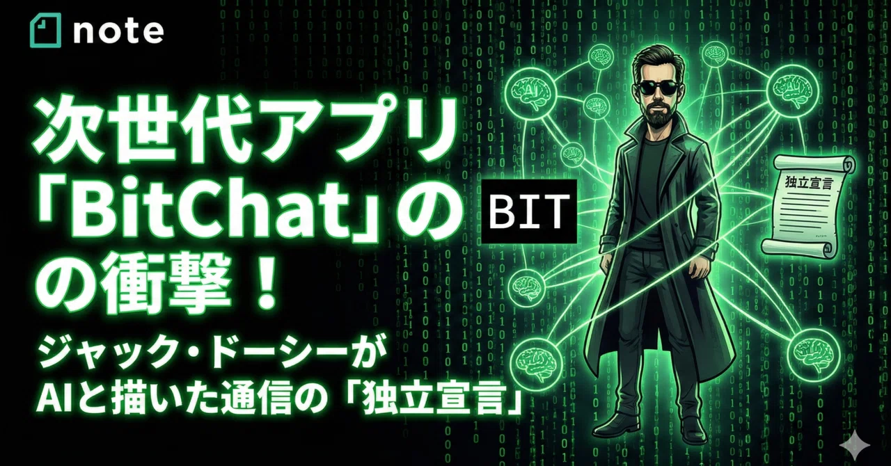 The Impact of the Next-Gen App 'BitChat'! Jack Dorsey's 'Declaration of ...