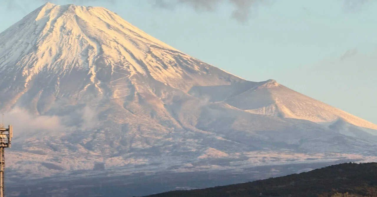 つぶやき（今日の富士山🗻・と太陽の！）｜のぶあき