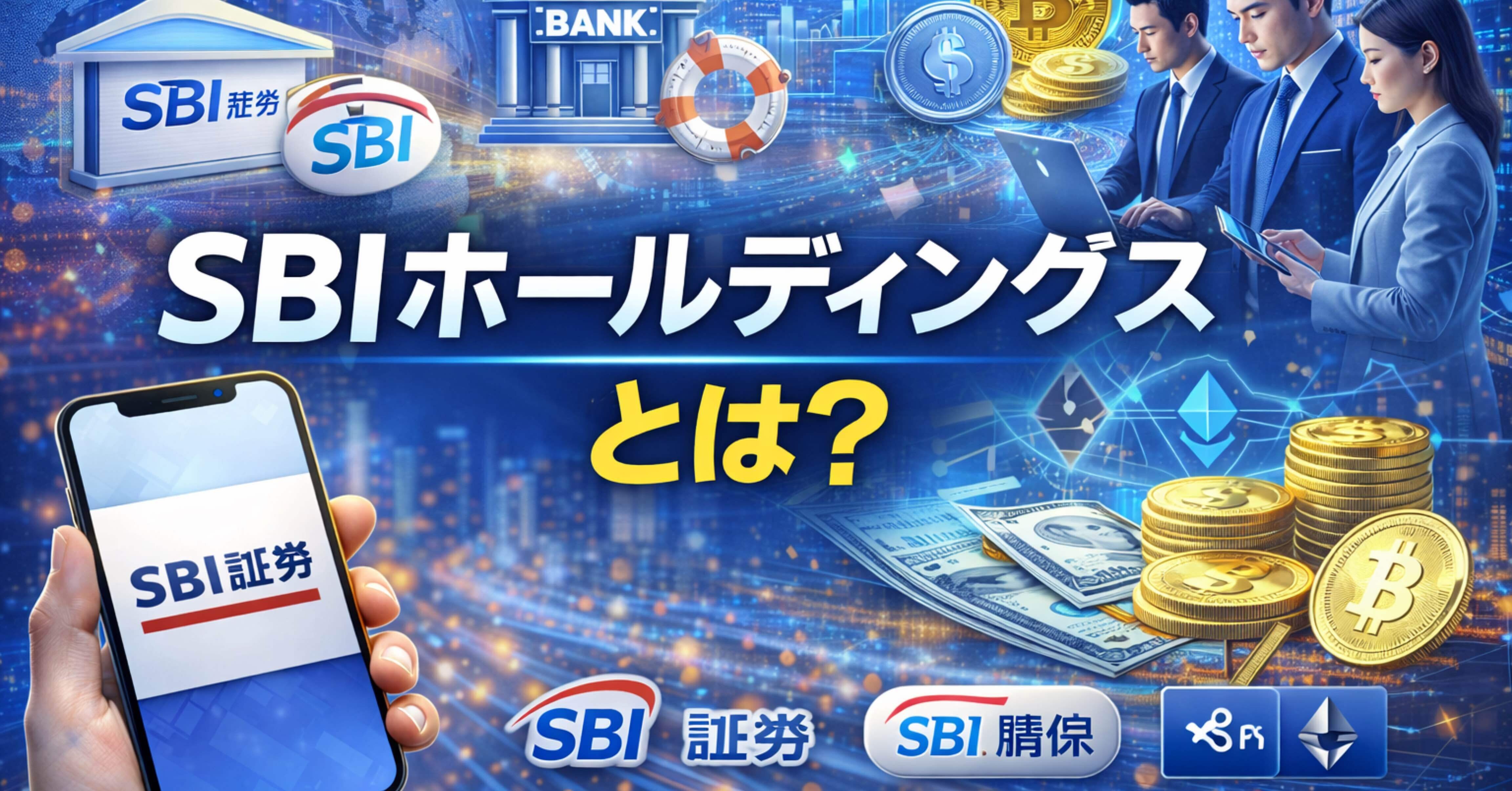 日本株解説】SBIホールディングス（8473）とは何の会社？株式投資初心者におすすめ企業解説｜市川 良@長期投資家