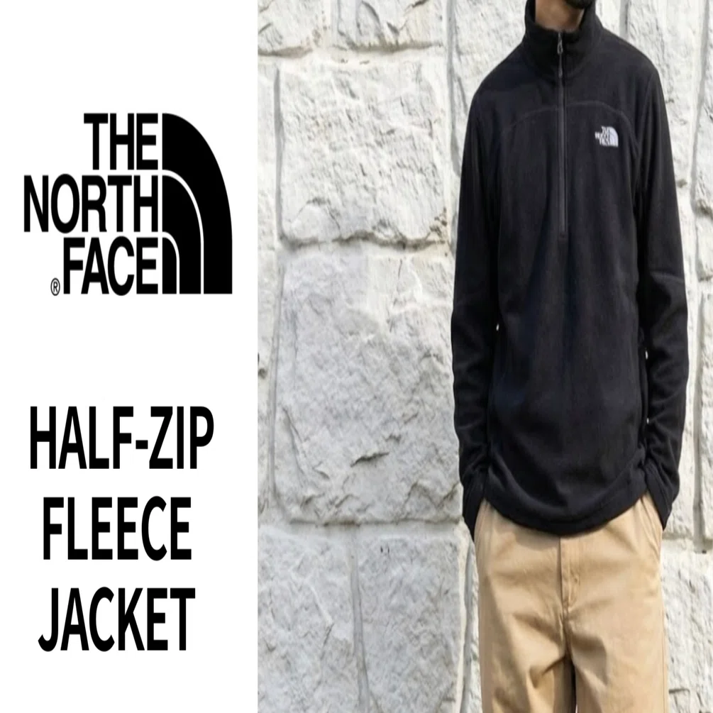THE NORTH FACE ✖️ HALF-ZIP FLEECE｜Red Hurl
