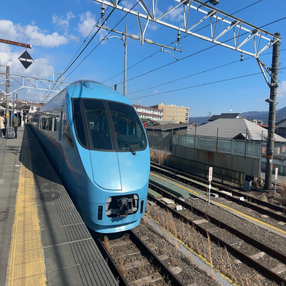 特急ふじさんに乗ってきた｜ましあき