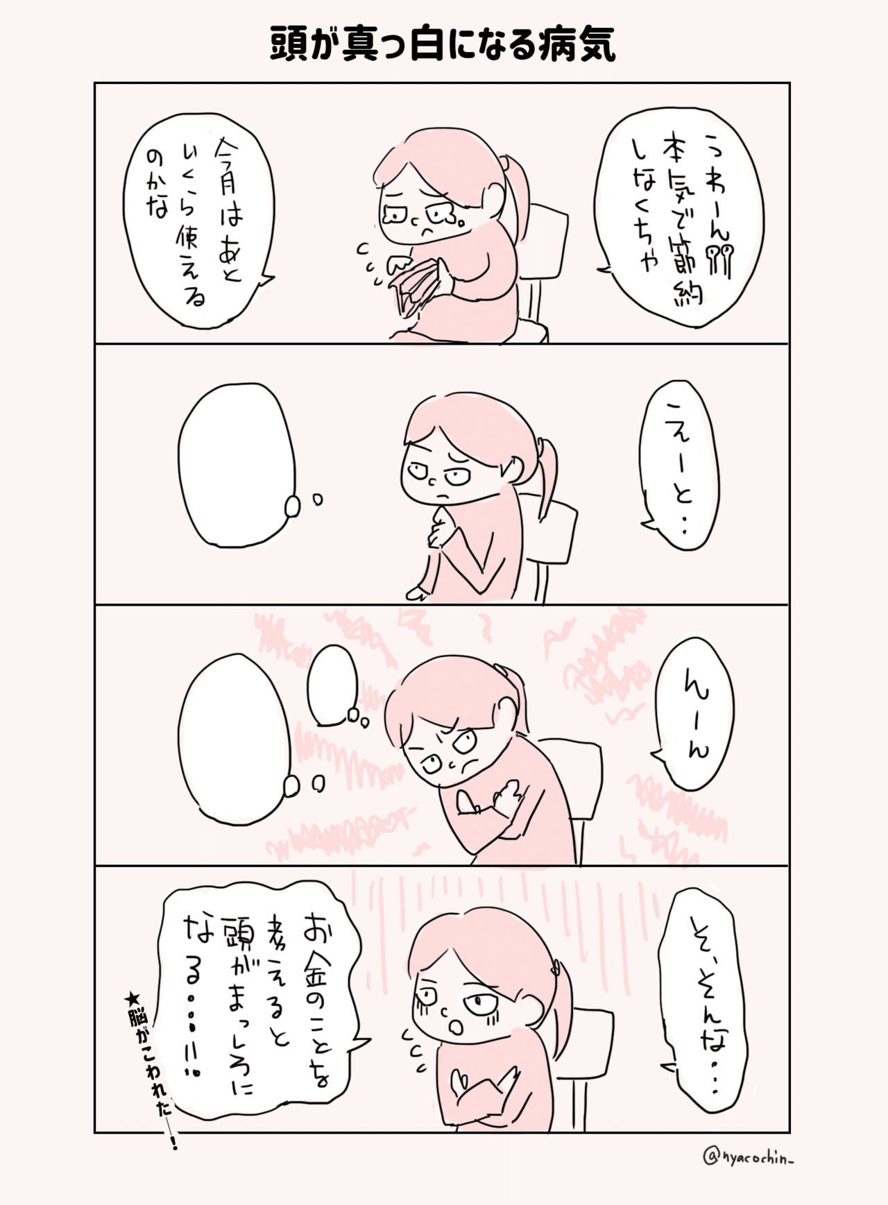 頭が真っ白になる病 にゃこ Note