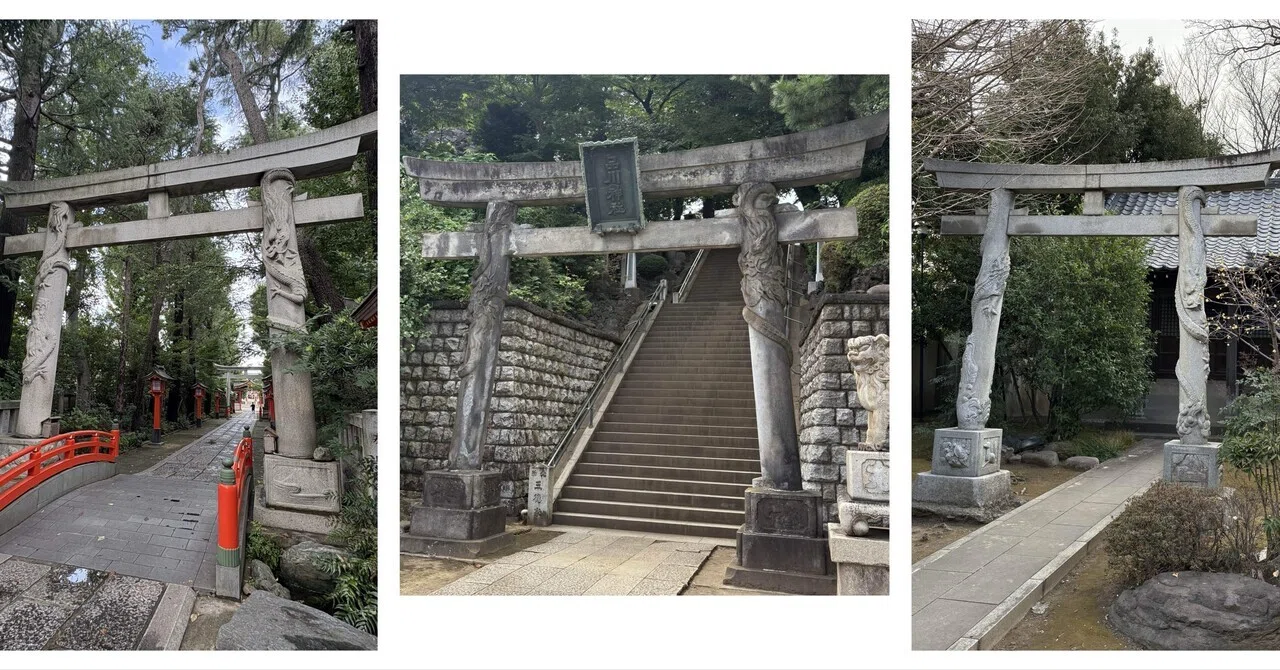 東京三鳥居 (双龍鳥居)｜色部悠兎