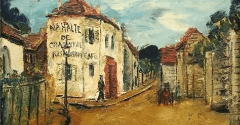 絵画ミニミニミステリー 第147回「佐伯米子『フランス風景』制作年