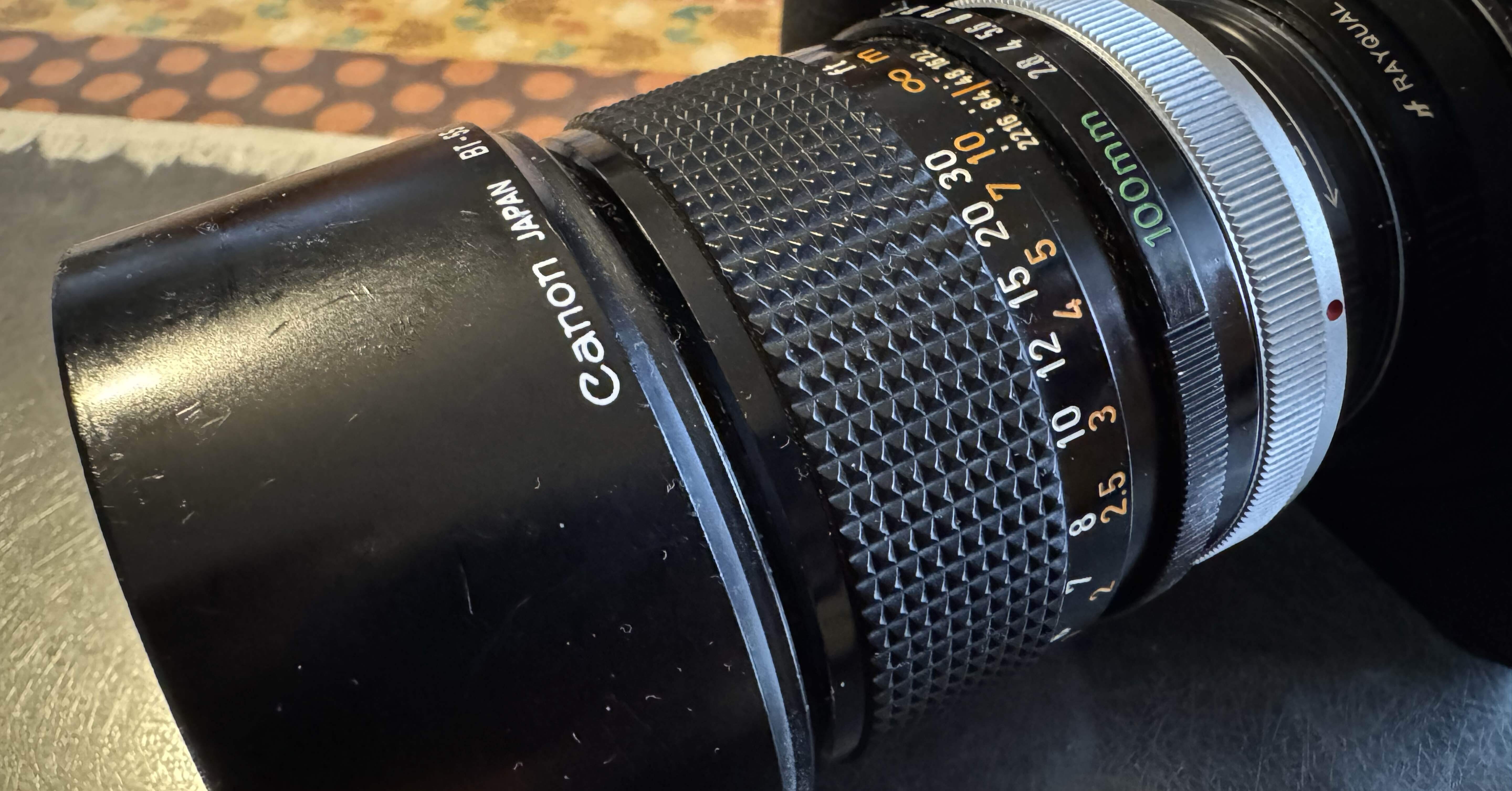 古き良きキヤノンの中望遠 FD 100mmF2.8｜Akaguma_sg